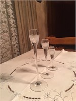 Crystal Champagne Glassware