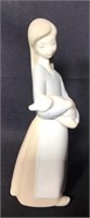 Lladro Girl With Piglet - #1101