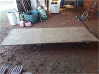 Large Homemade Flat Dolly