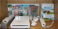 Wii System with 8 additional discs