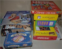 10 Assorted games, Chinese Checkers,