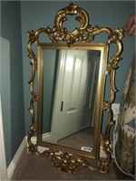 Mirror in Guild Guesso Frame