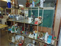 Glass Shelf - Contents Of Shelf