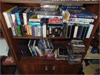 2 Shelves VHS / DVD Movies / CD Music