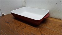 Kitchen Aid Red Casserole Dish M.A. 9 in x 13 in