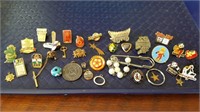 Various Pins & Pendants