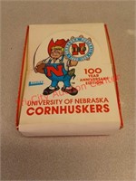 Leesley Nebraska football 100 yr anniv card set