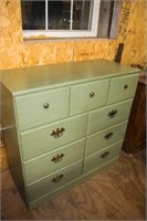 9 DRAWER PAINTED CHEST