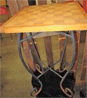 Checkerboard Top Table
