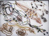 Art Glass Pendants & Beaded Necklaces