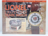 New-LIONEL Collectible TRAIN WATCH