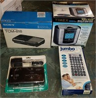 New Electronic Lot Cassette Recorder Timex Remote