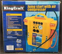 New King Craft Jump Start With Air Compressor