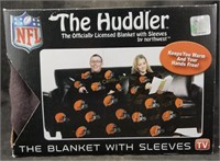New Cleveland Browns The Huddler Blanket Sleeves