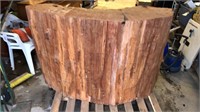 5’ Red Wood Stump Base