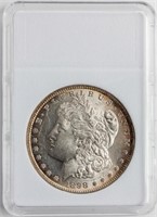 Coin 1898 Morgan Silver Dollar Brilliant Unc PL