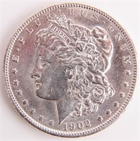 Coin 1902 Morgan Silver Dollar Choice BU
