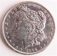 Coin 1896-O  Morgan Silver Dollar in Choice AU
