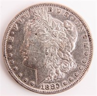 Coin 1883-S  Morgan Silver Dollar in Nice VF+