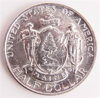 Coin 1920 Maine Commemorative Half Dollar Gem BU