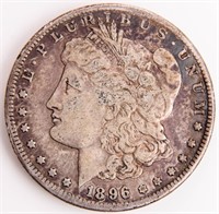 Coin 1896-S  Morgan Silver Dollar in Very Fine