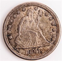 Coin 1891-S Seated Liberty Quarter Gem BU