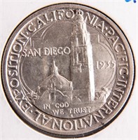 Coin 1935-S San Diego Commemorative Half AU