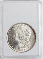 Coin 1898 Morgan Silver Dollar Brilliant Unc