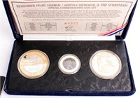 Coin Remember Pearl Harbor Comm. Set in Box