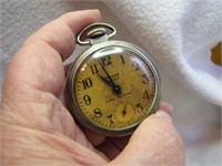 Vintage Westclox Scotty Pocket Watch Running