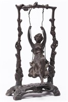 Auguste Moreau-After, Art Nouveau Bronze Sculpture