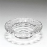 French Lalique Crystal "Irene" Dish / Bowl