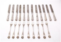Bailey Banks & Biddle Silver Hors d'Oeuvre Cutlery