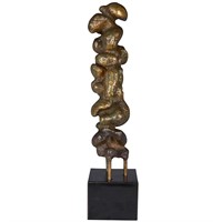 Adolfo Passarella Brutalist Bronze Sculpture