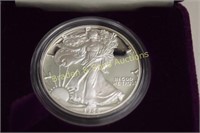 US 1988 PROOF AMERICAN SILVER EAGLE