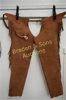 LIKE NEW MEN'S LEATHER CHAPS