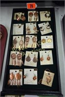 GROUP OF 30 COPPER EARRINGS AND NECKLACES