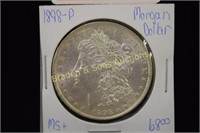 US 1898-P MORGAN SILVER DOLLAR. MS QUALITY