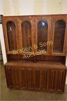 CONTEMPORARY 74" X 60" CHINA CABINET