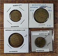 Four Tokens from Dickinson, ND