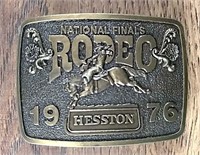 1976  Hesston  NFR Belt Buckle