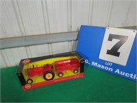 ERTL MASSEY HARRIS MH44 TRACTOR WITH FLAREBOX