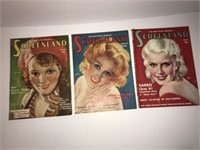 1932 Screenland movie magazines
