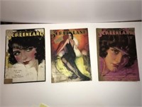 1930 Screenland movie magazines