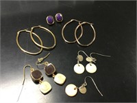 5 Pairs of Earrings