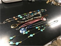 6 Multicolored Necklaces