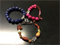 Multi-Color Beaded Bracelets
