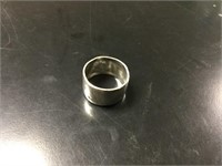 Thick Sterling Silver Ring