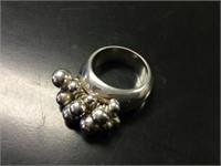 Silver Cha Cha Ring by Silpada