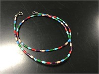 Multicolor Beaded Wrap Bracelet/Necklace